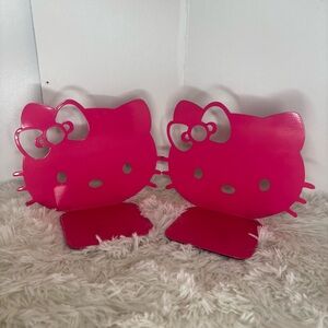 Pair of Metal Hello Kitty Book Ends